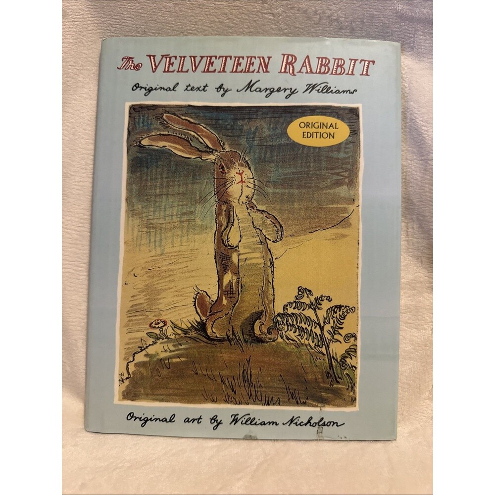 Vintage 1991 The Velveteen Rabbit Original Edition Classic Book Margery Williams